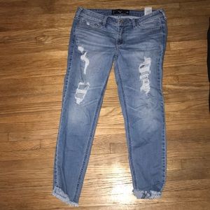 Distressed Hollister Jeans